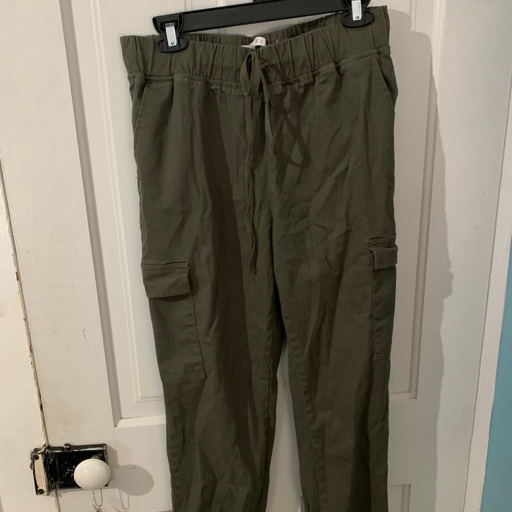 Army Green Utility Joggers